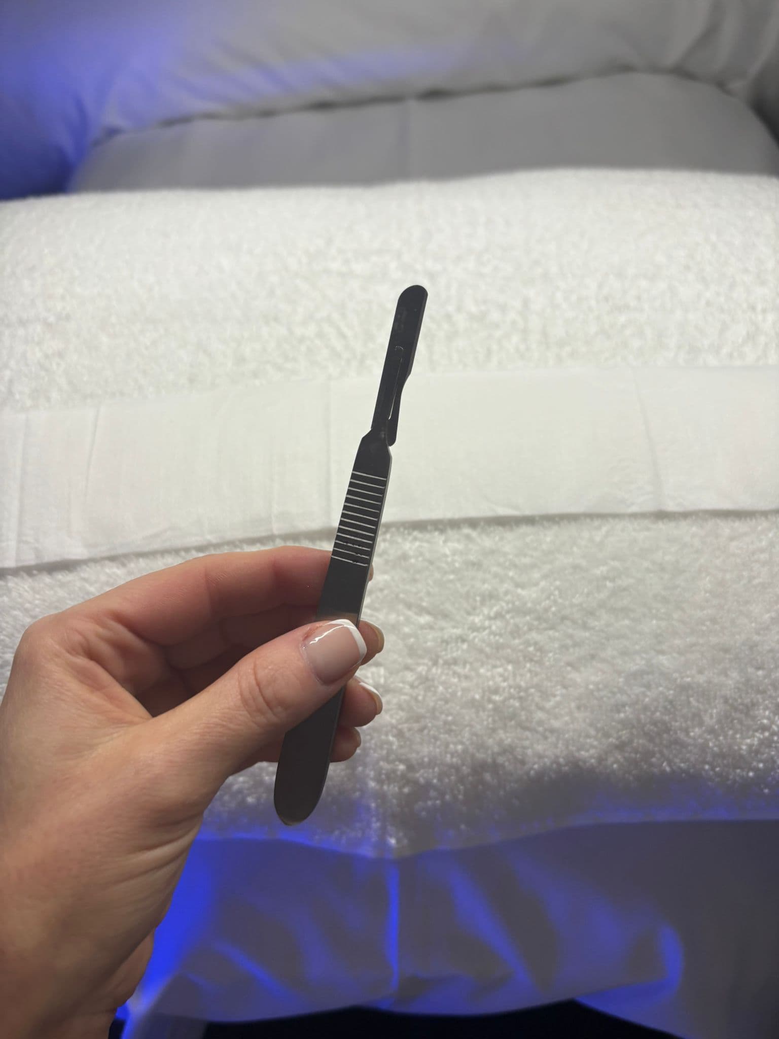 Dermaplaning treatment at SANCTUM